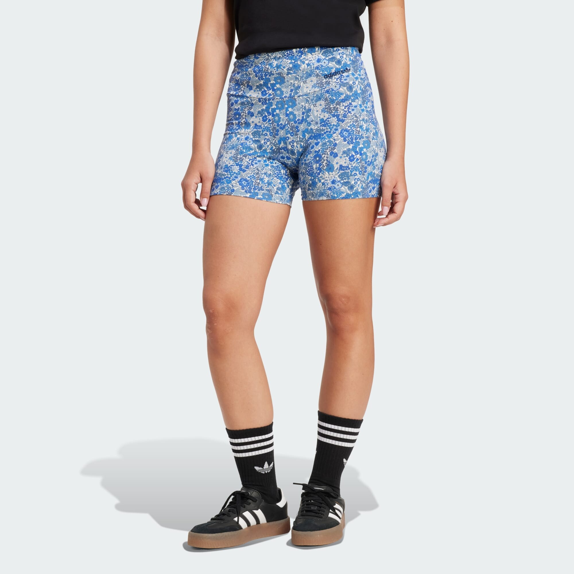 ADIDAS ORIGINALS Leggings 'Adidas Originals x Liberty London'  kék / égkék / világoskék termék 2. képe
