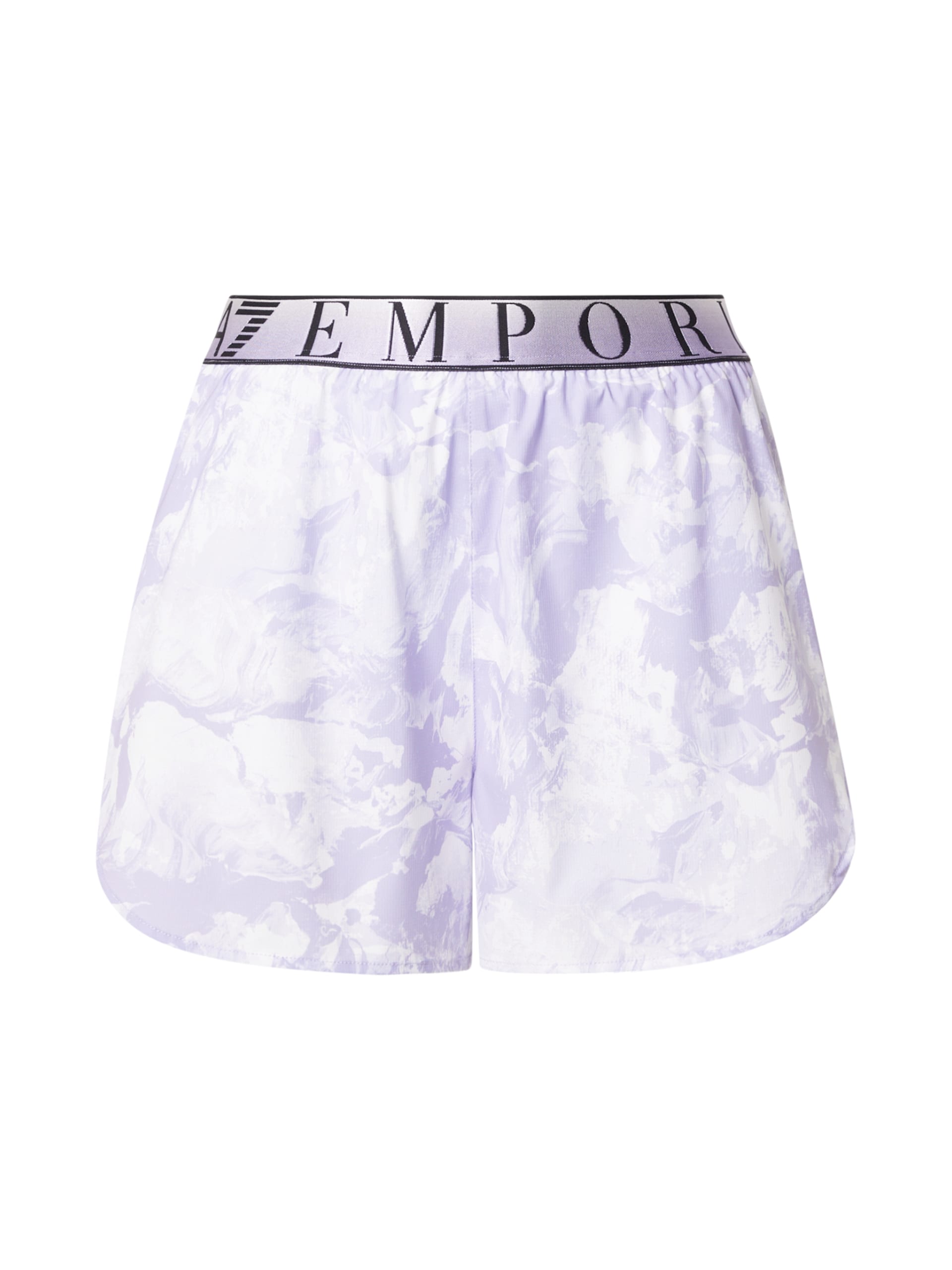 EA7 Emporio Armani Sportbyxa lavendel / svart dam