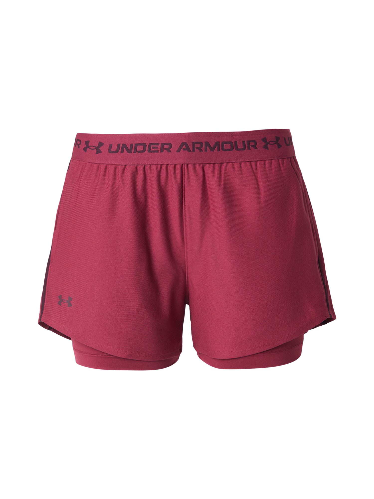 UNDER ARMOUR Pantaloni sport Play Up roșu burgundy