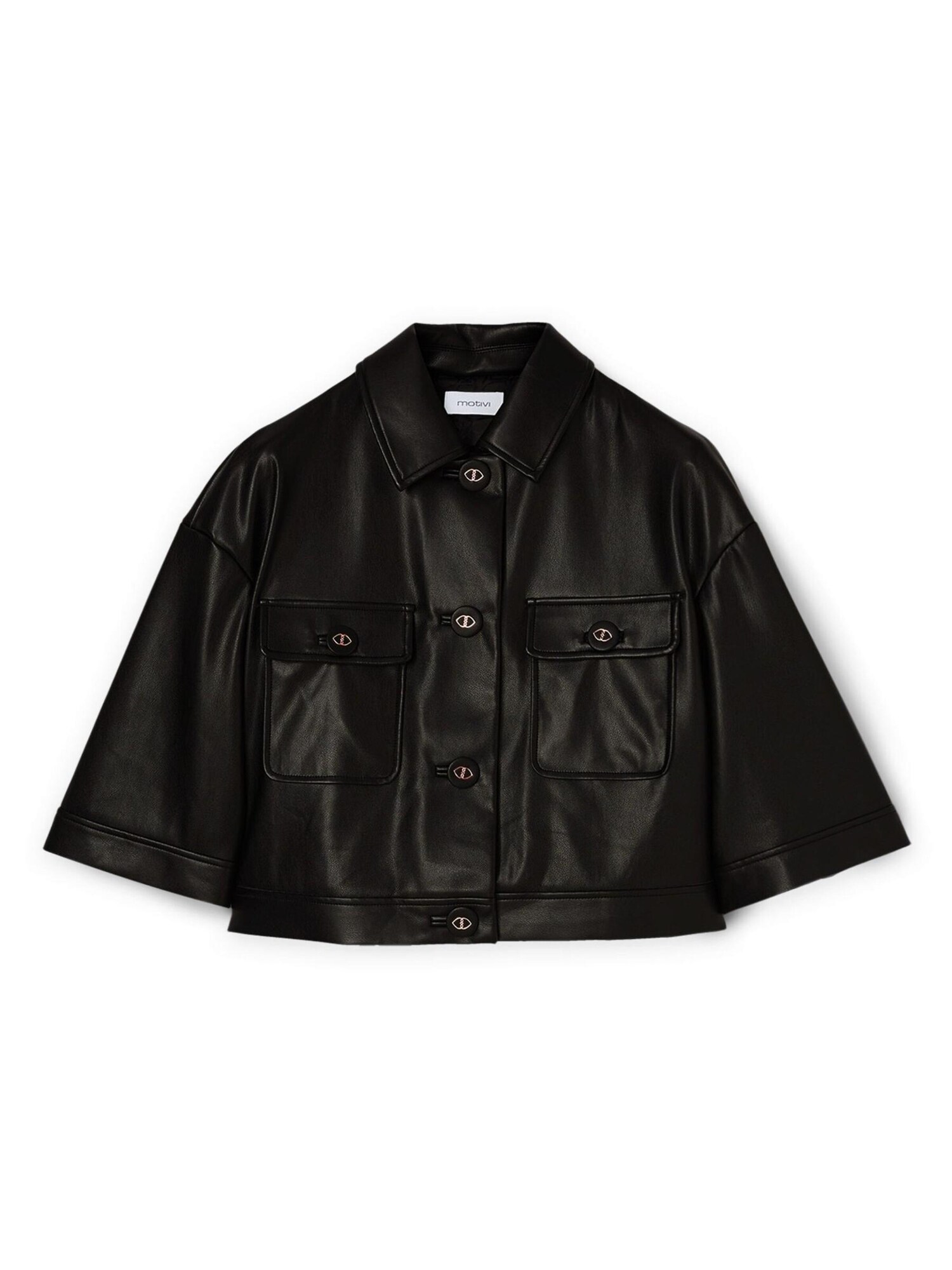 MOTIVI Chaqueta de entretiempo  negro