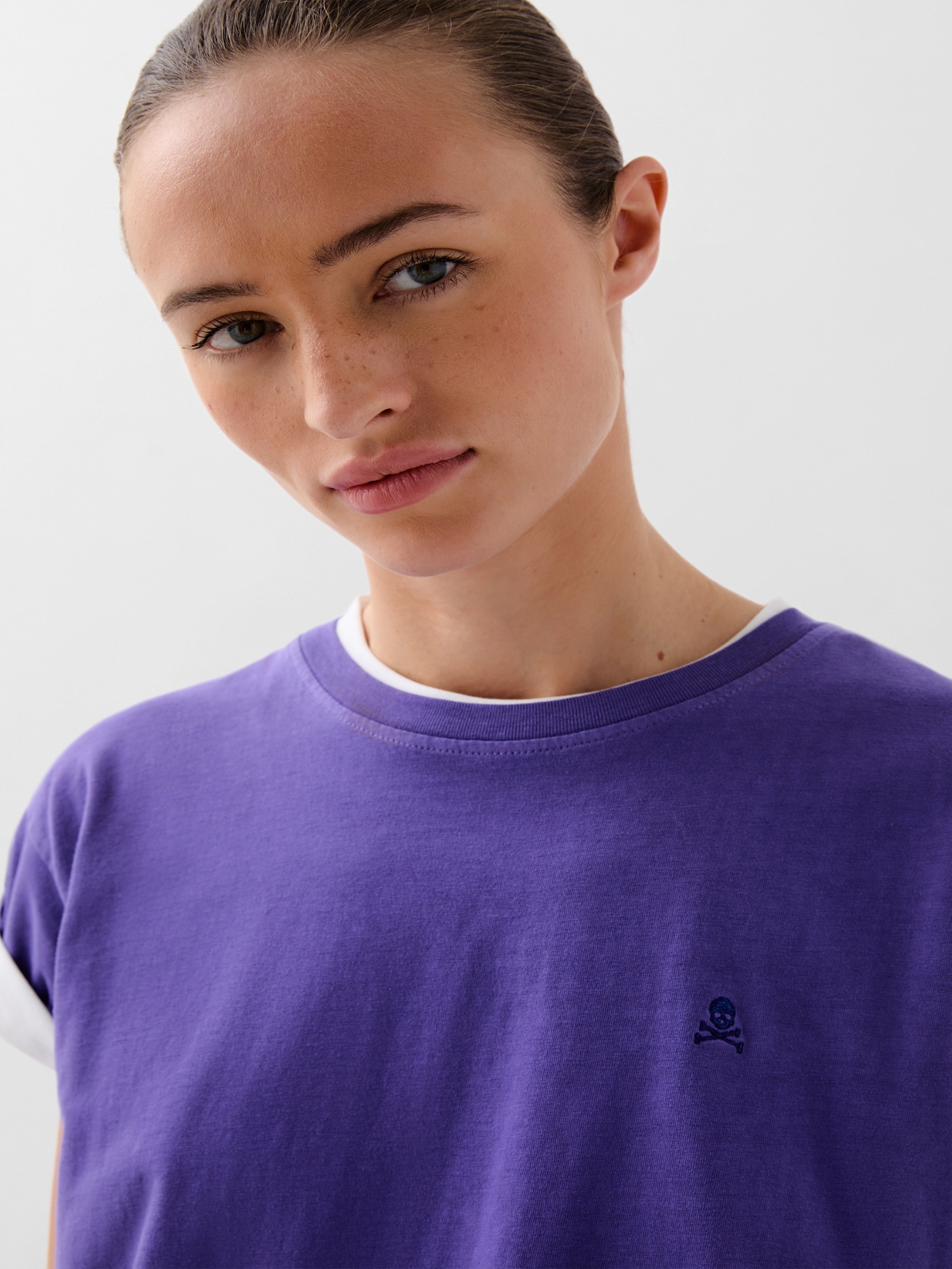 Thumbnail - Scalpers Plain Skull Tee