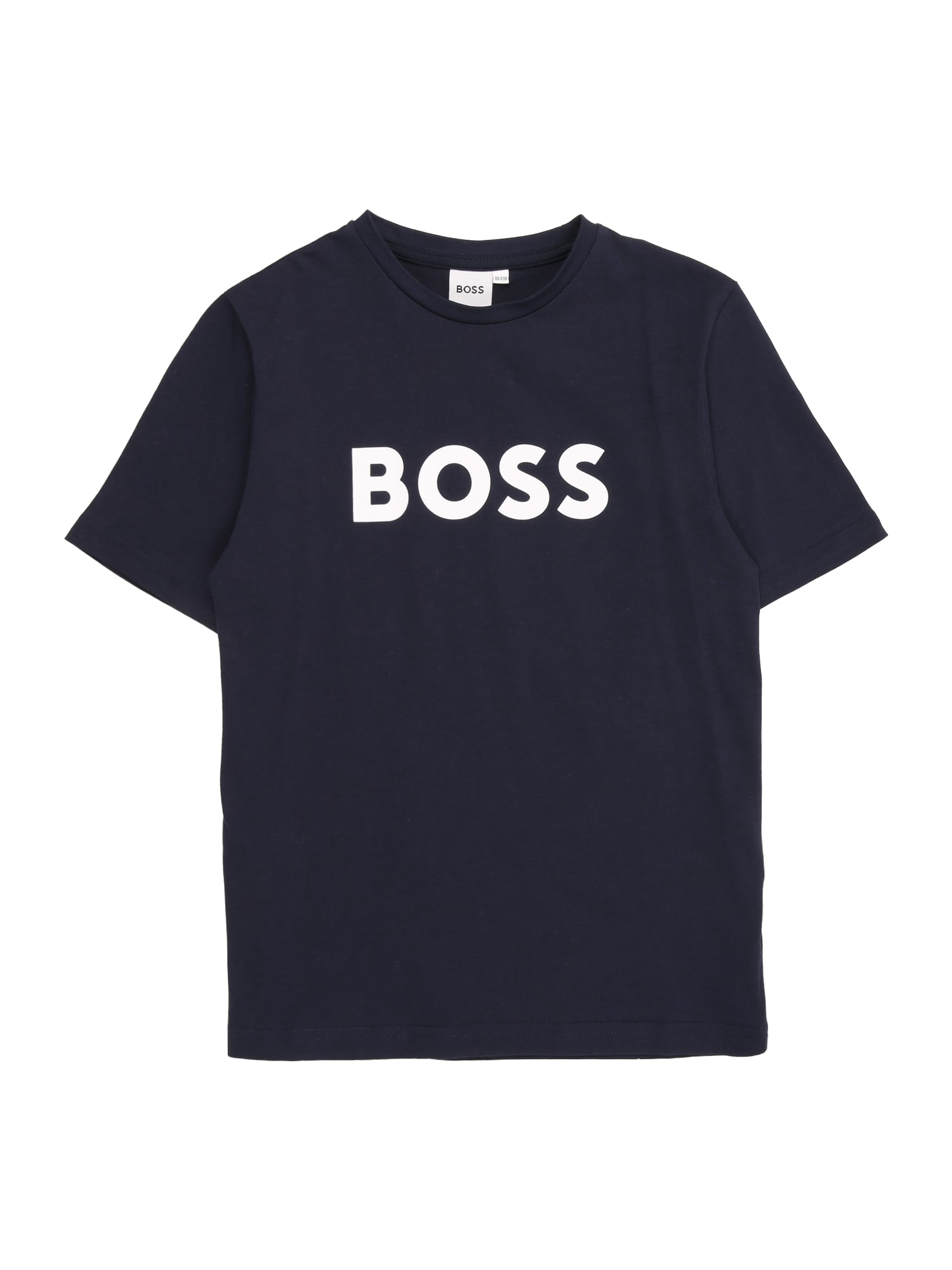 BOSS Tricou  bleumarin / alb