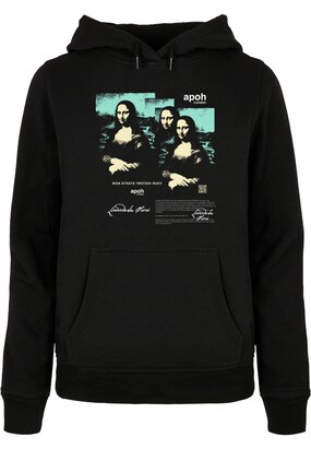 Merchcode Sweatshirt ‘APOH – Da Vinci Triple’ Beige / Turquoise / Zwart