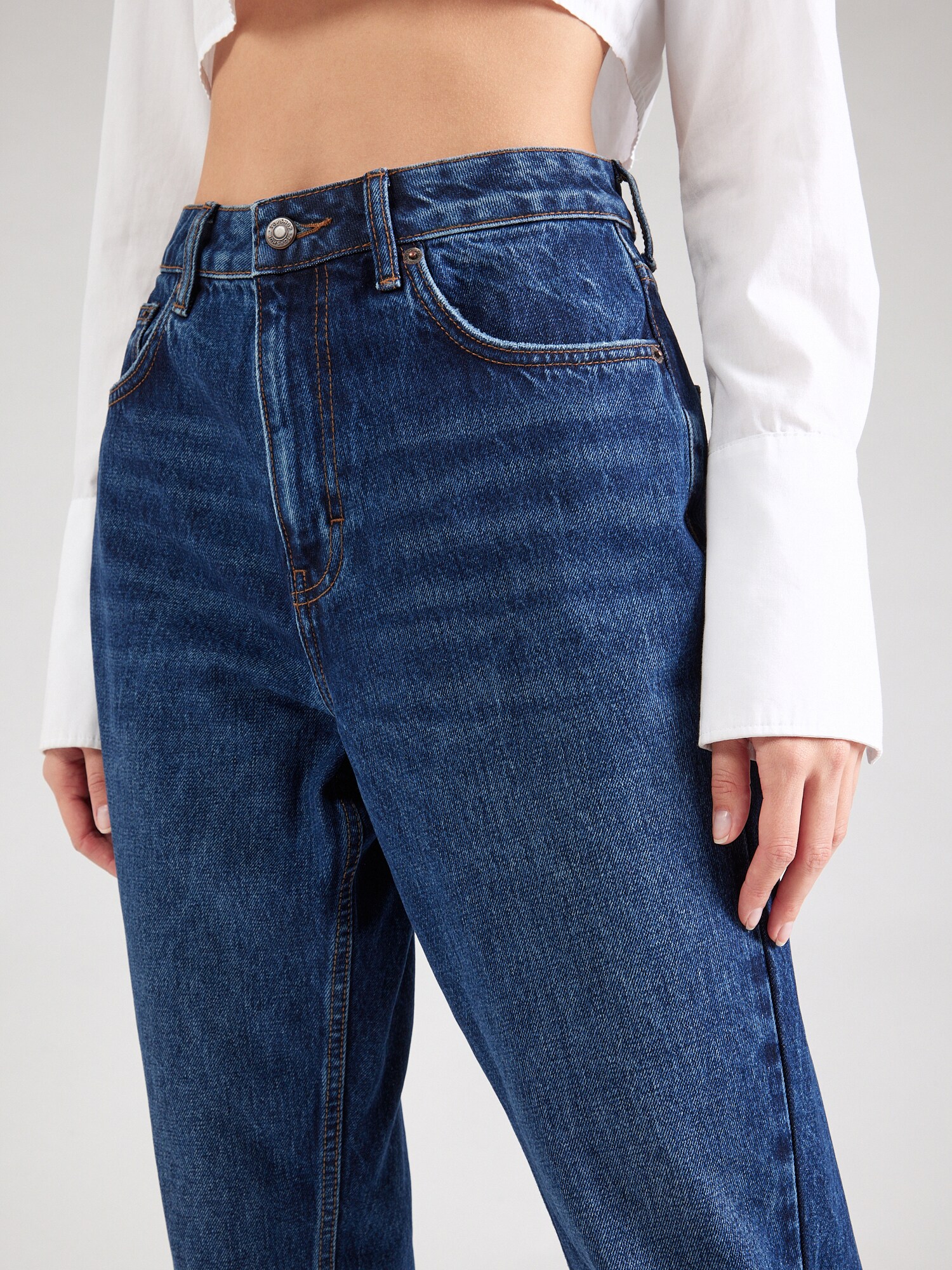 TOPSHOP Džínsy ultramarínová (obrázok 5)