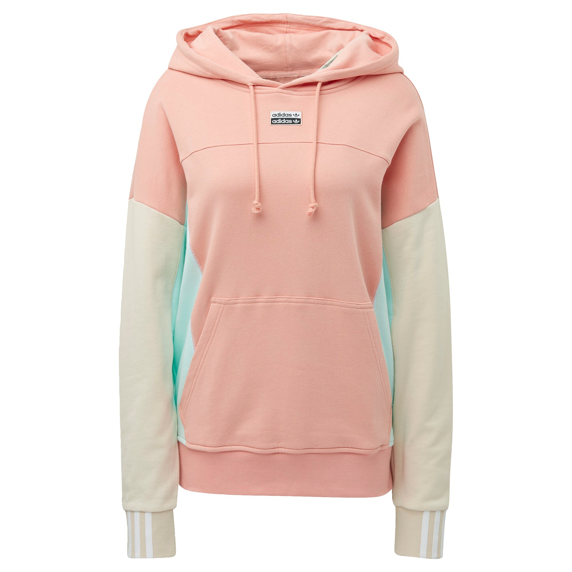 ADIDAS ORIGINALS Megztinis be užsegimo 'R.Y.V.'  mėtų spalva / kremo / rožių spalva