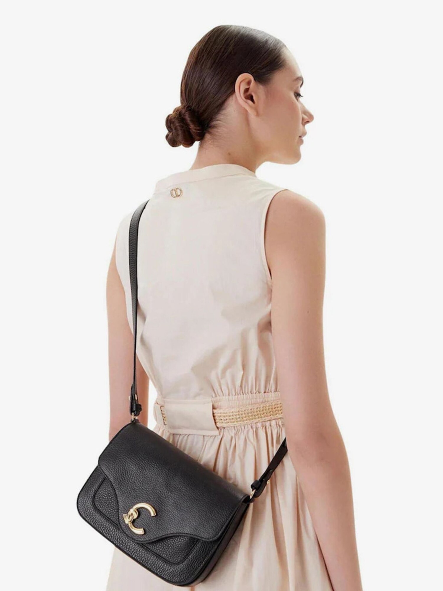 Coccinelle Bolso de hombro 'C-Me 21x17x6 cm' negro – imagen 4