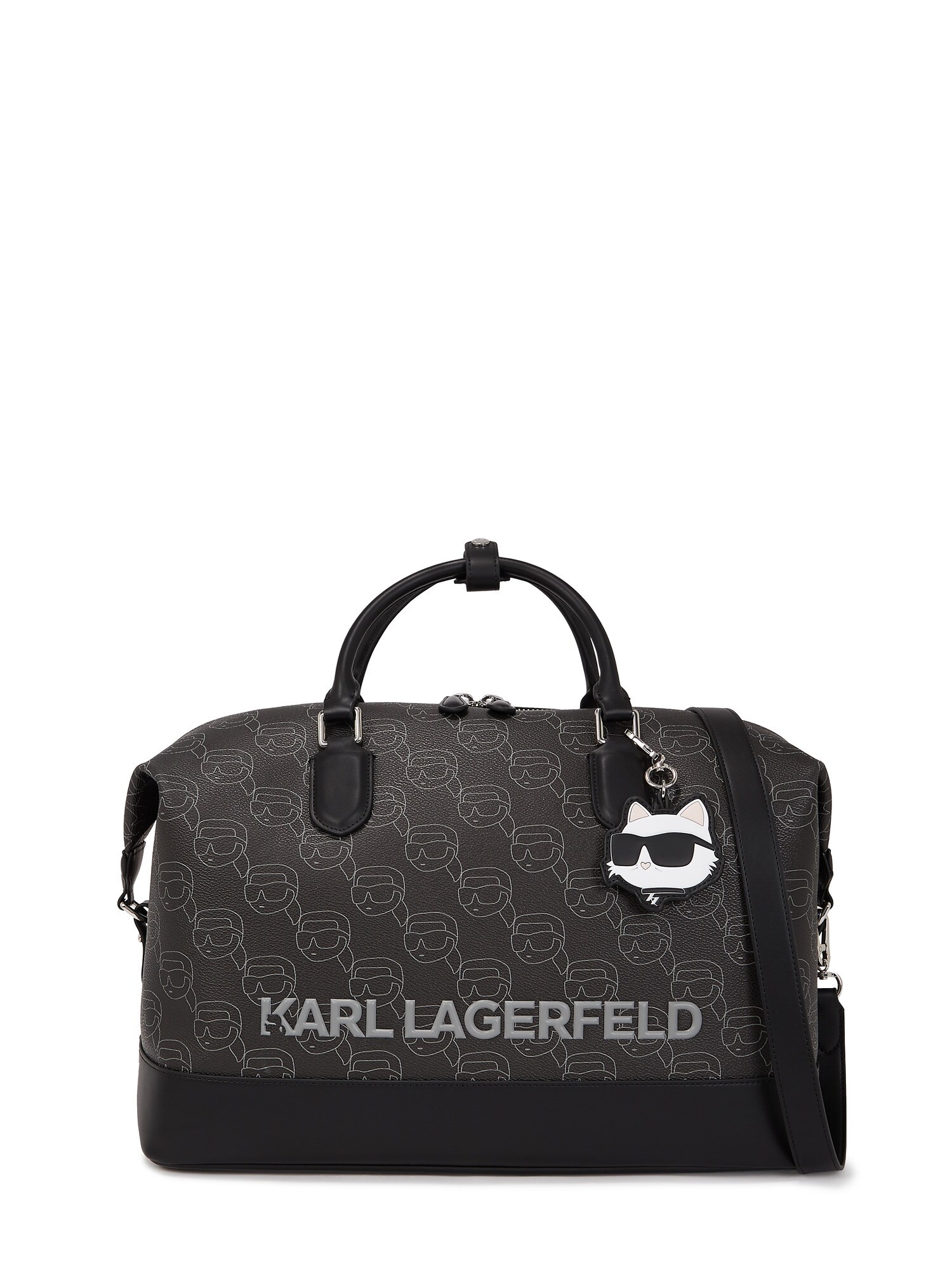 Karl Lagerfeld Weekender  antracit / fekete / fehér akciós termékkép 1