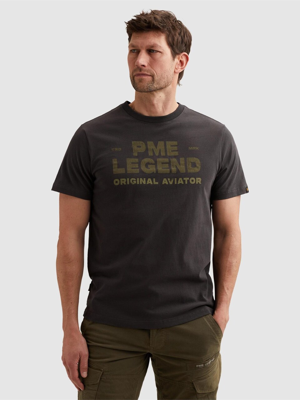 T-shirt 'T-shirt with rugged artwork on the chest'