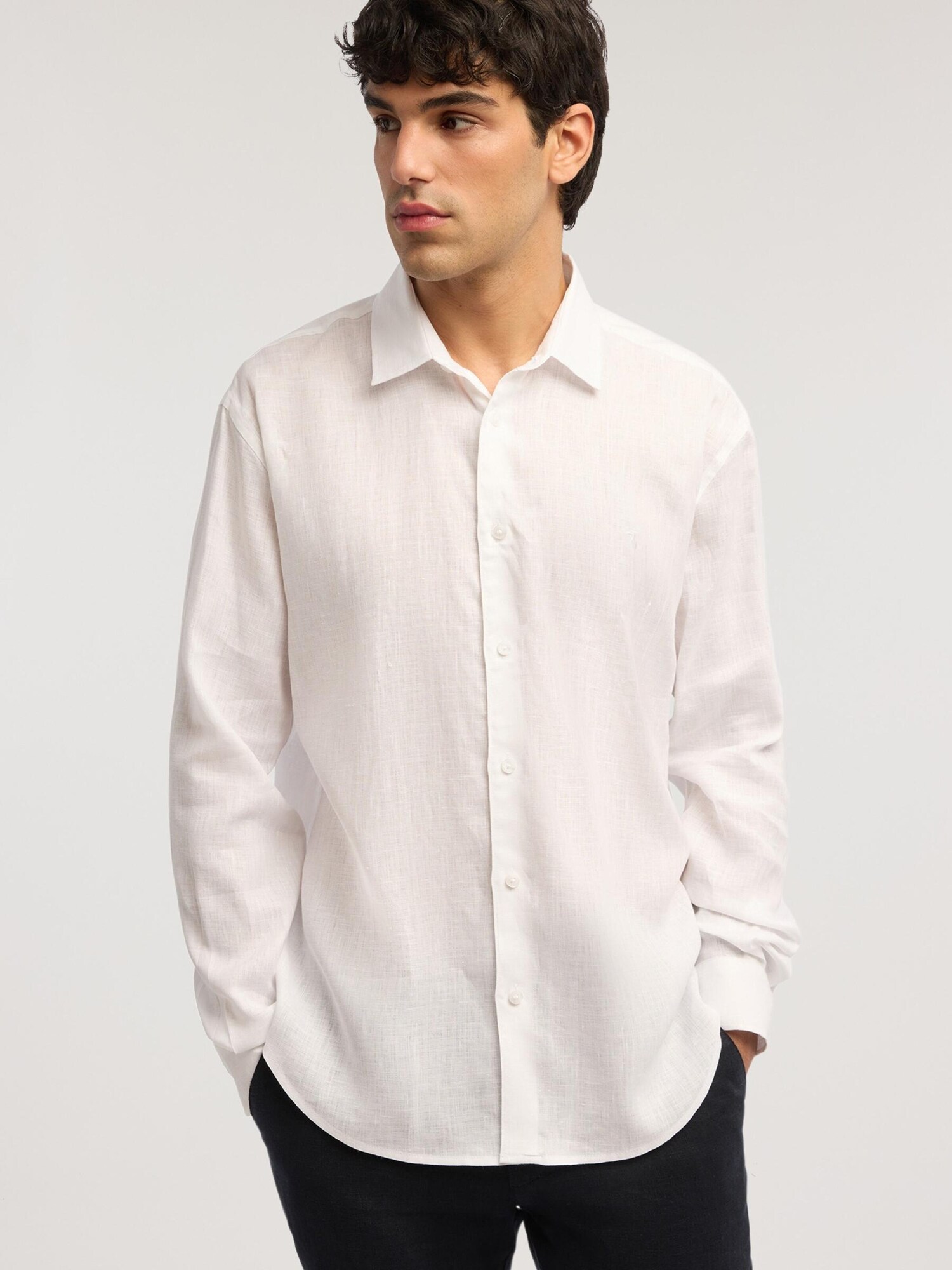 Trussardi Camisa blanco – imagen 2