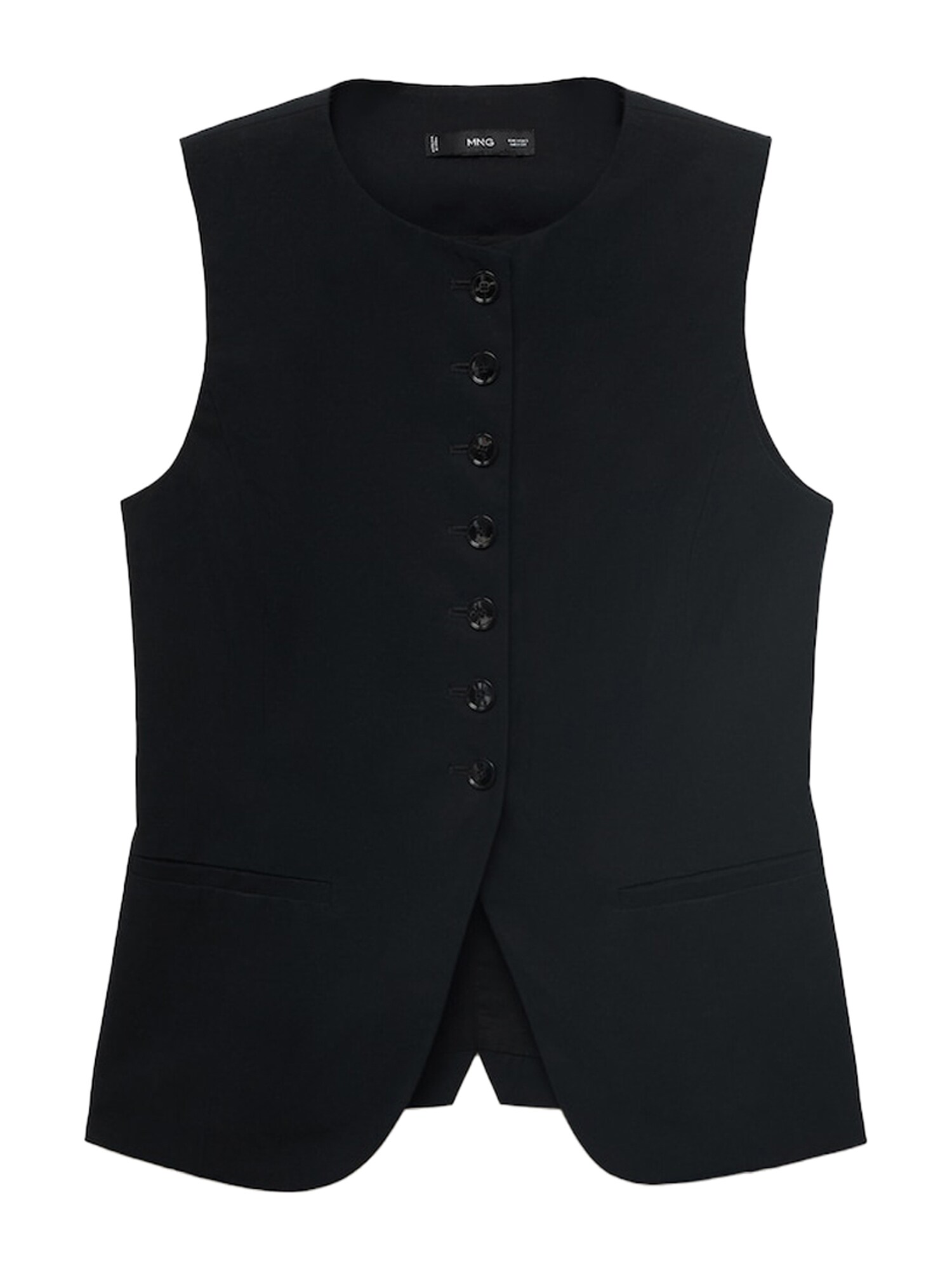 MANGO Vestă de costum GRETA  negru