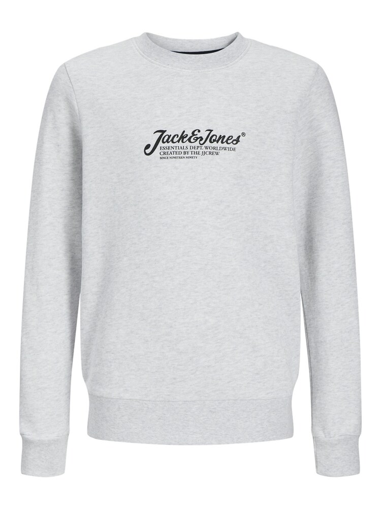 Jack & Jones Junior Sweatshirt 'Beau' Jungen Größe 152 schwarz / weiß