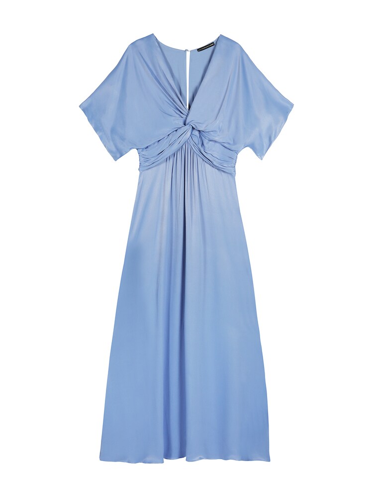 Lola Casademunt Maxikleid Damen Größe 38 blau Winterkleid