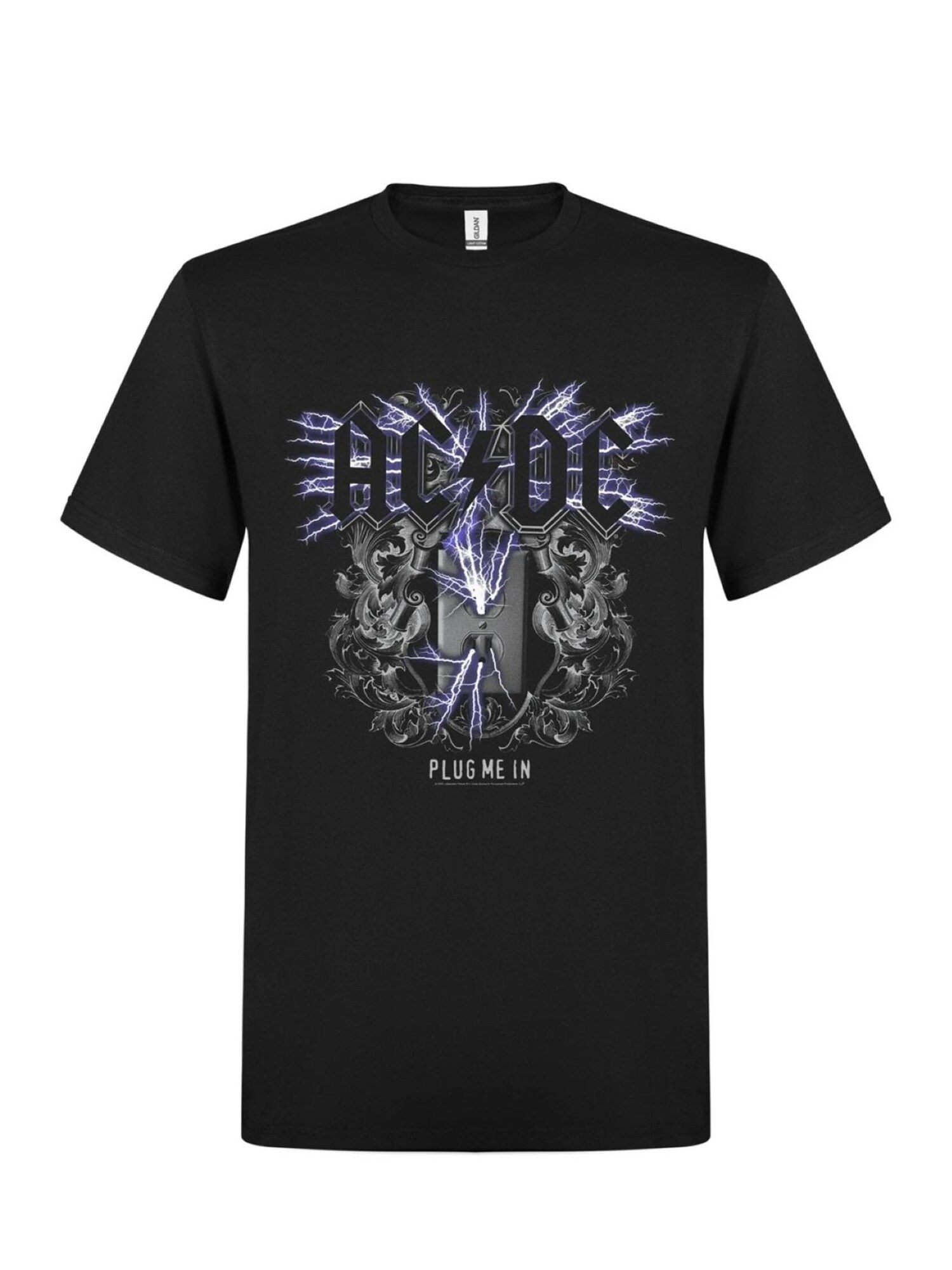 T-shirt 'AC/DC Plug me in mens t-shirt'