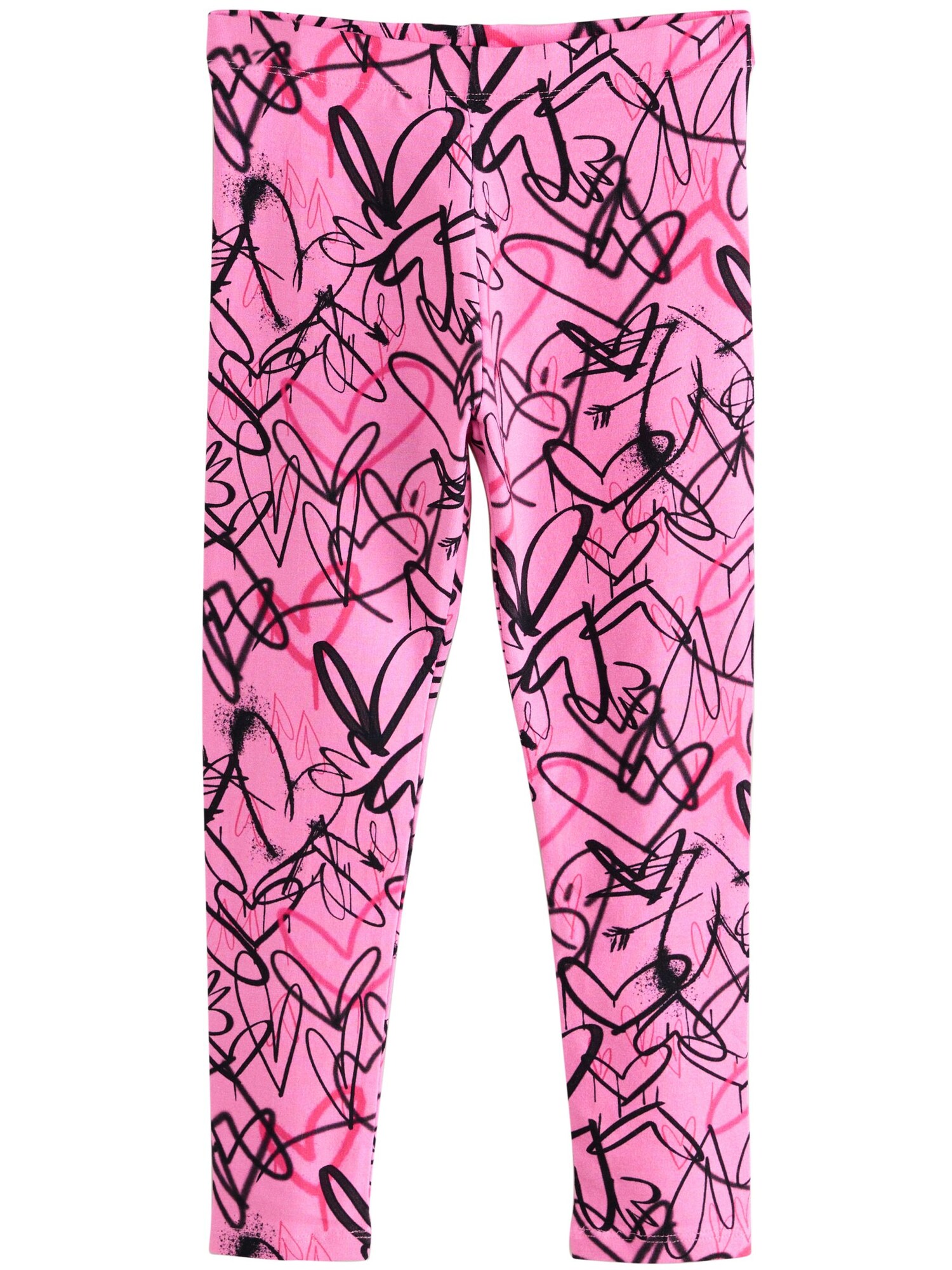 Next Leggings  roz / roz pitaya / negru