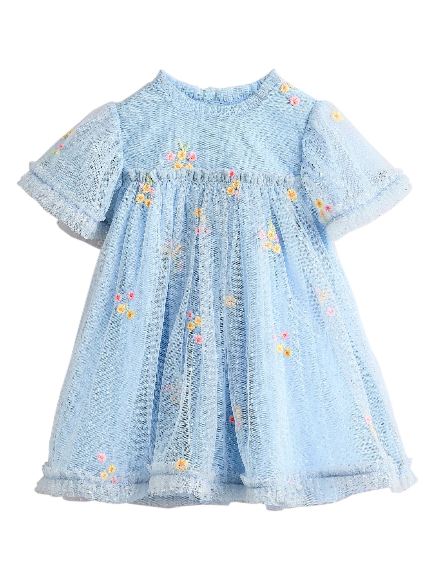 Next Rochie  bej / albastru deschis
