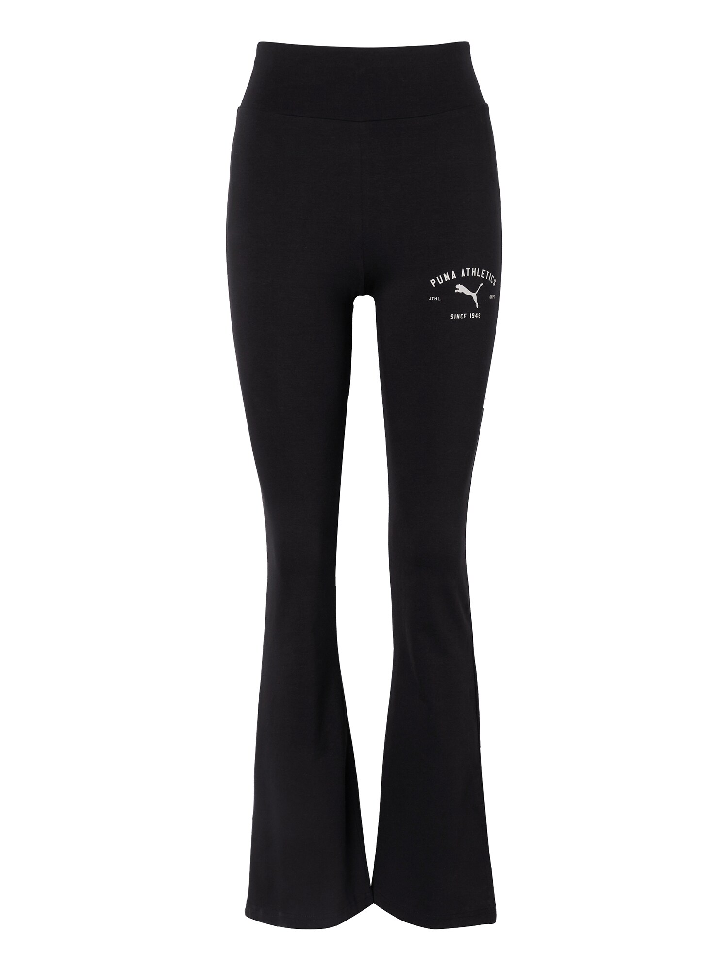 PUMA Leggings 'Class'  negru / alb
