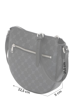 JOOP! Bolso de hombro 'Flora 1.0 Stella'  gris / negro