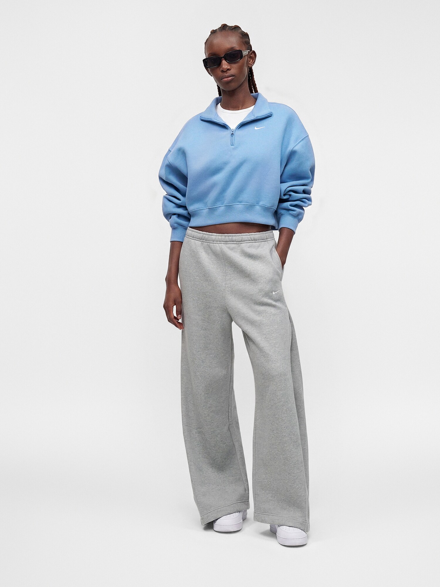 Nike Sportswear Pantalón 'Studio'  gris – imagen 4