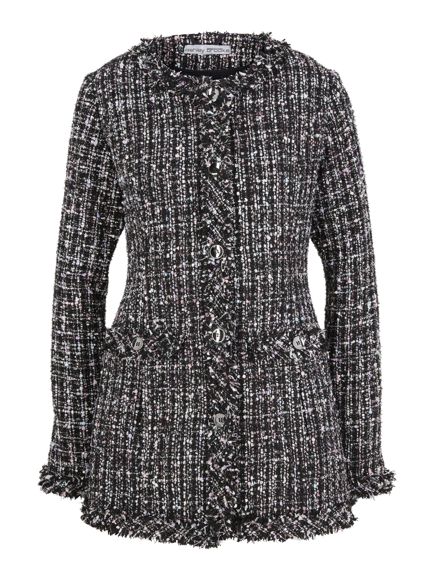 heine Blazer švarkas  juoda / balta