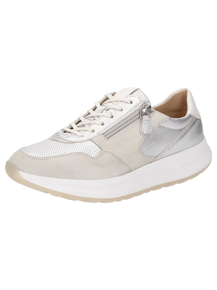 SIOUX Sneaker 'Sunivla' Damen Größe 39 grau / silber / perlweiß
