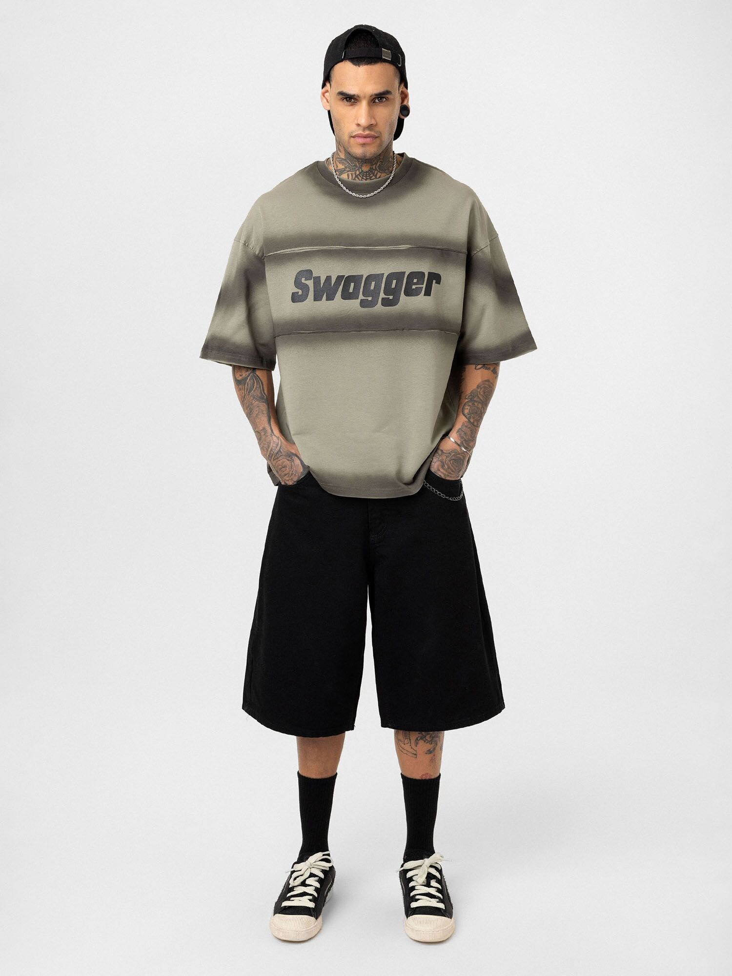 Dandalo Póló 'Julian'  sár színek / khaki / fekete termék 2. képe