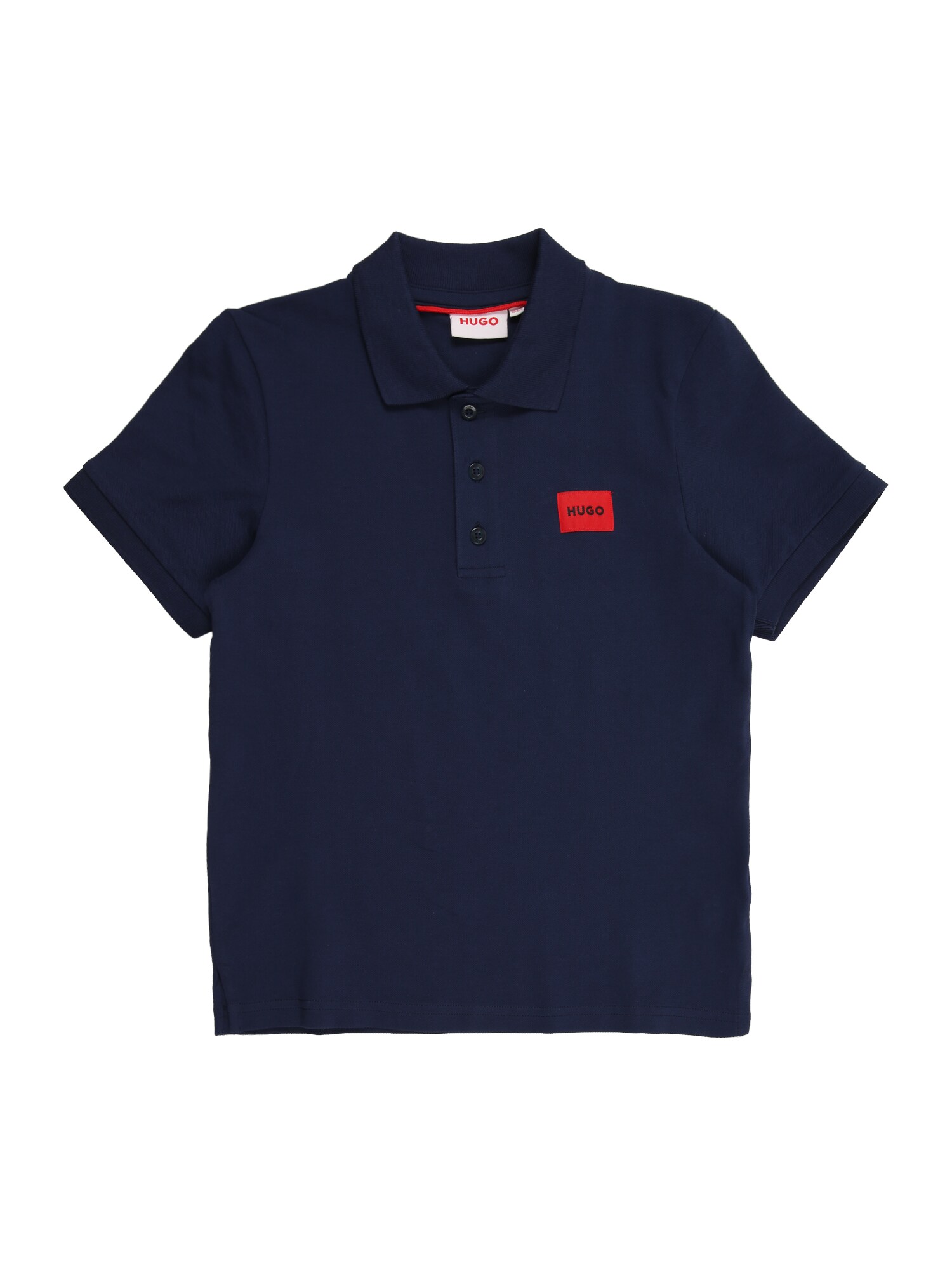 HUGO Tricou  bleumarin / roșu / negru