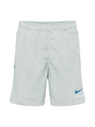 Nike Sportswear Broek ‘AIR’ Blauw / Grijs gemêleerd / Wit