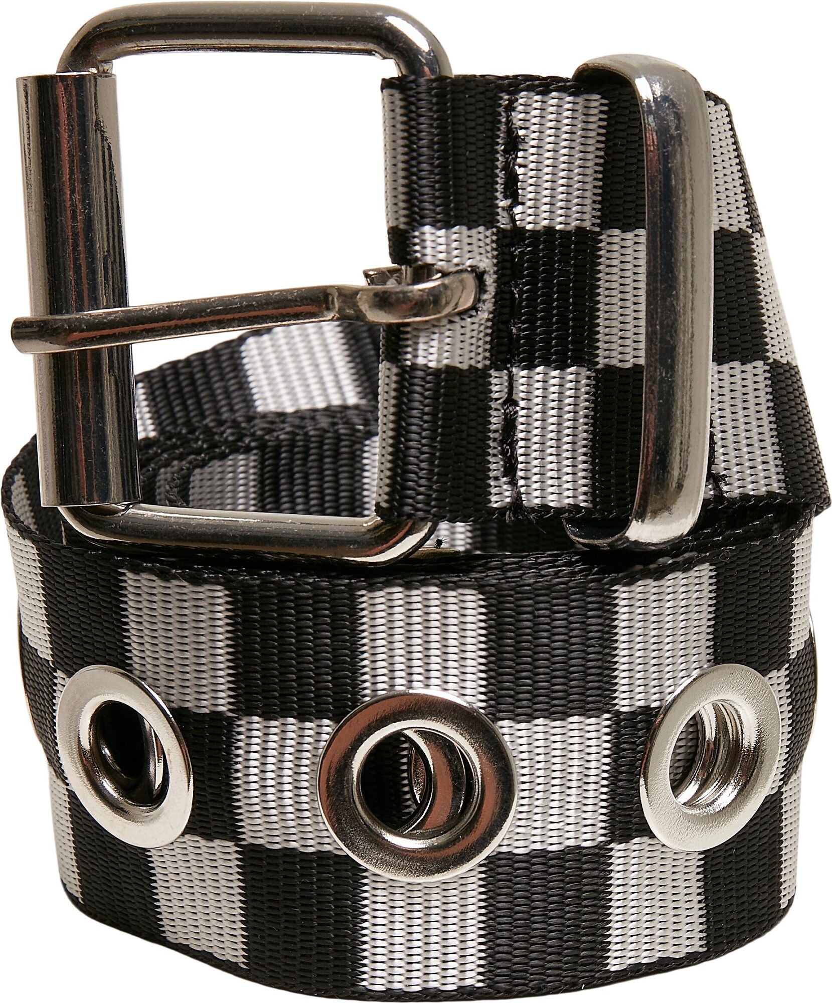 Urban Classics Curea  negru / alb