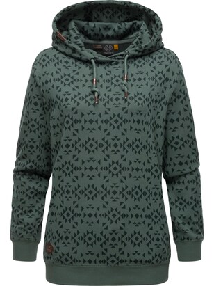 Ragwear Sweatshirt ‘Cinda’ Groen / Zwart