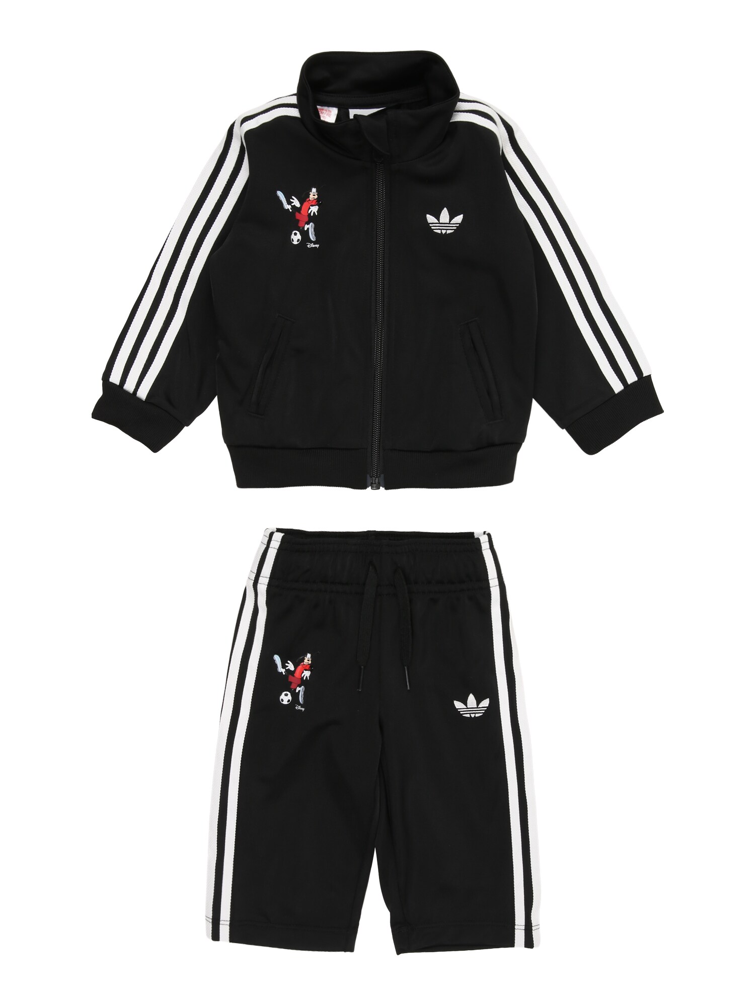 ADIDAS ORIGINALS Trening 'FIREBIRD'  negru / alb