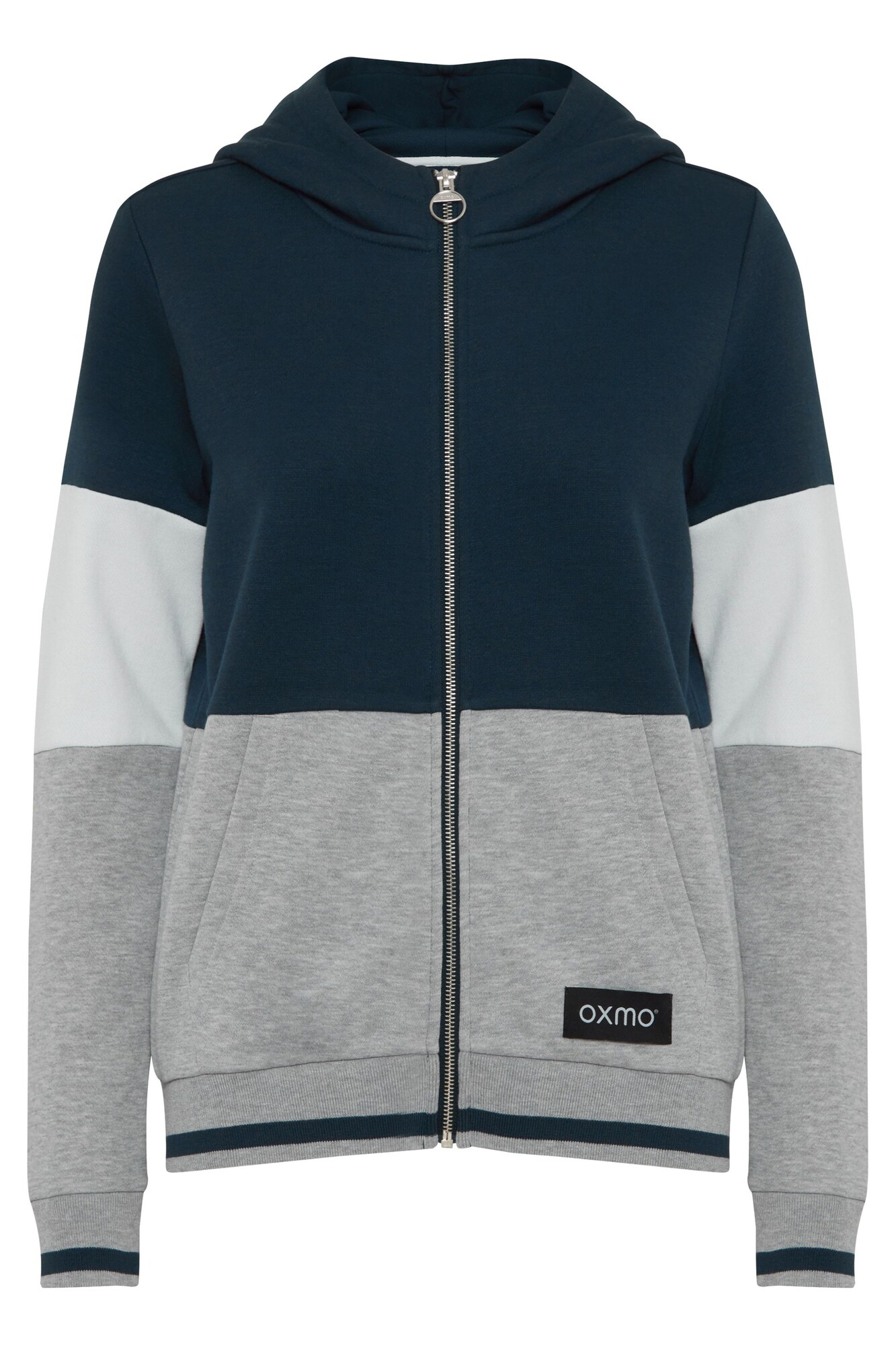 Sudadera con cremallera 'Anna' / claro /
