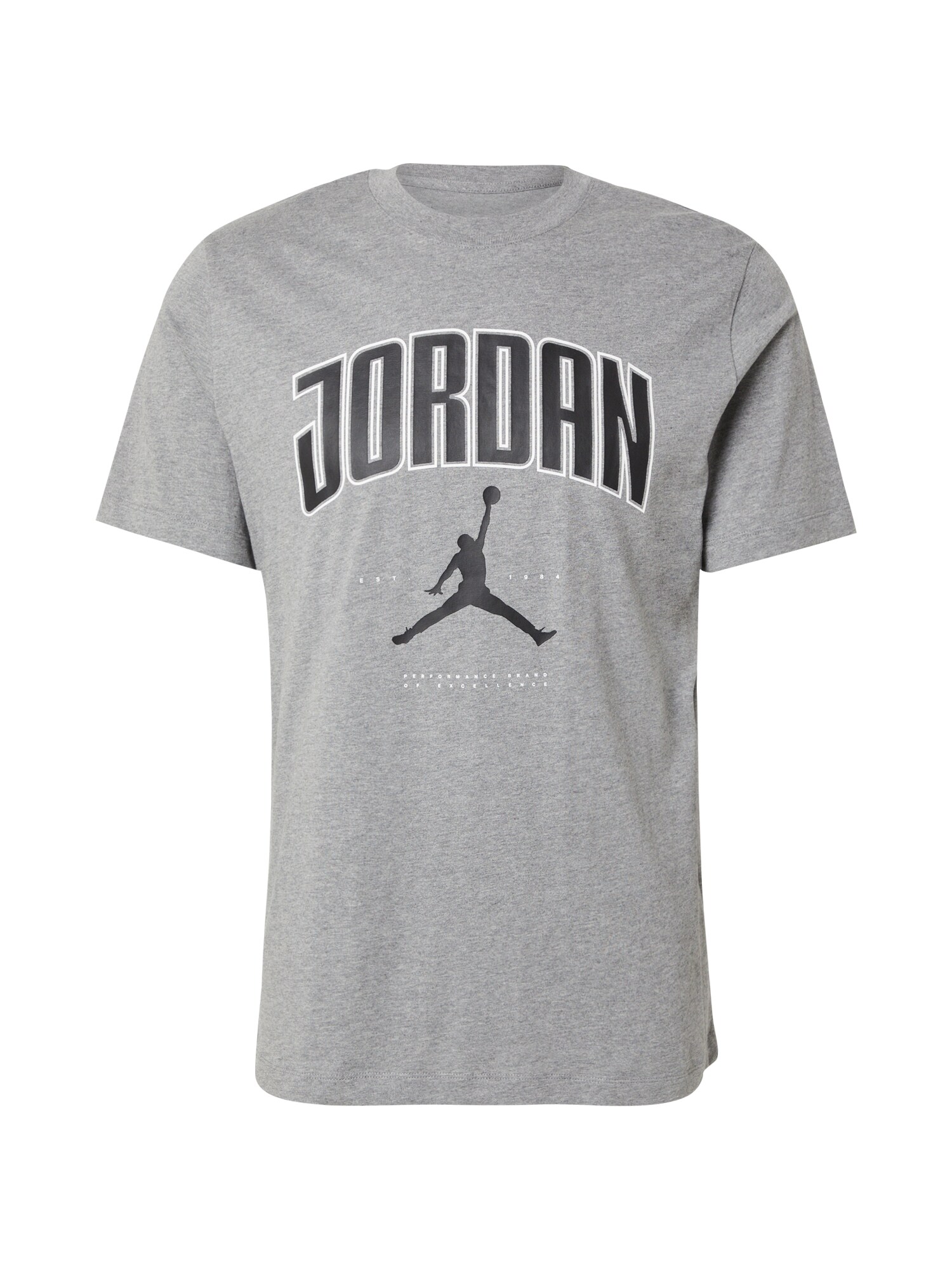 Jordan Tričko 'CITY 88'  sivá / čierna / biela