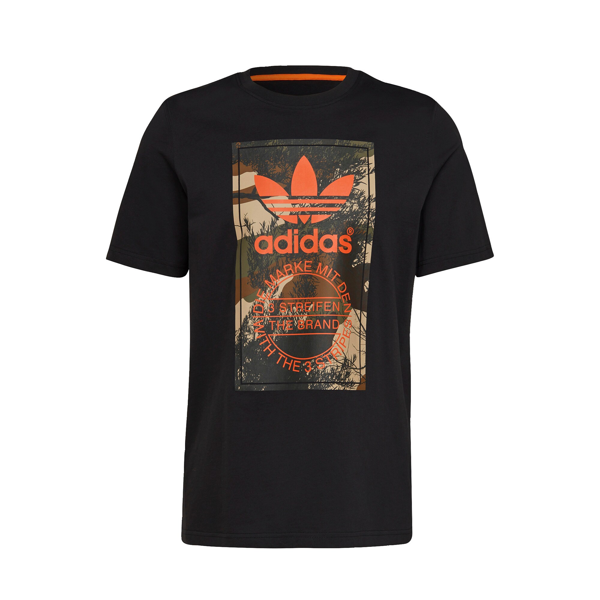 ADIDAS ORIGINALS Marškinėliai  juoda / mišrios spalvos