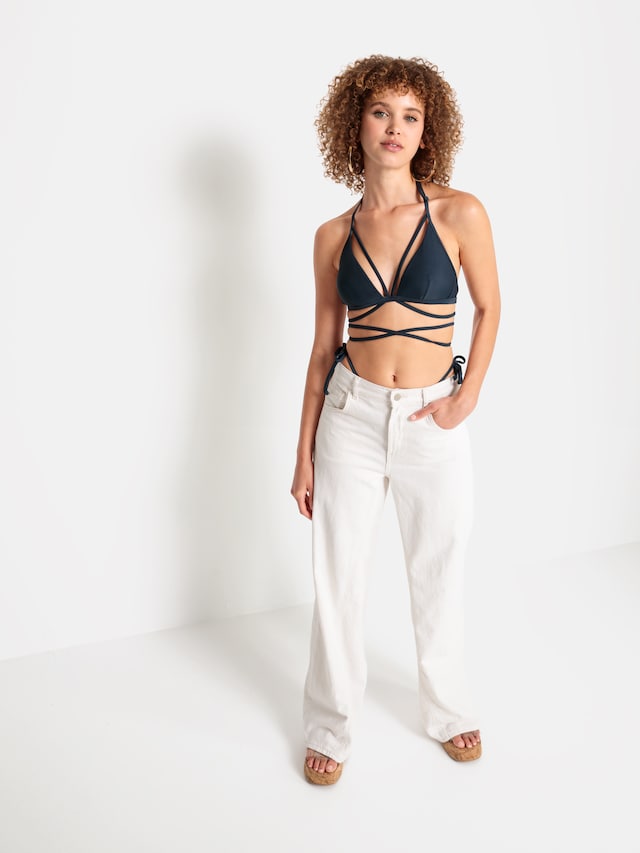 LSCN by LASCANA, Bikini felső 'Gina', kék, 4 kép a 5 közül