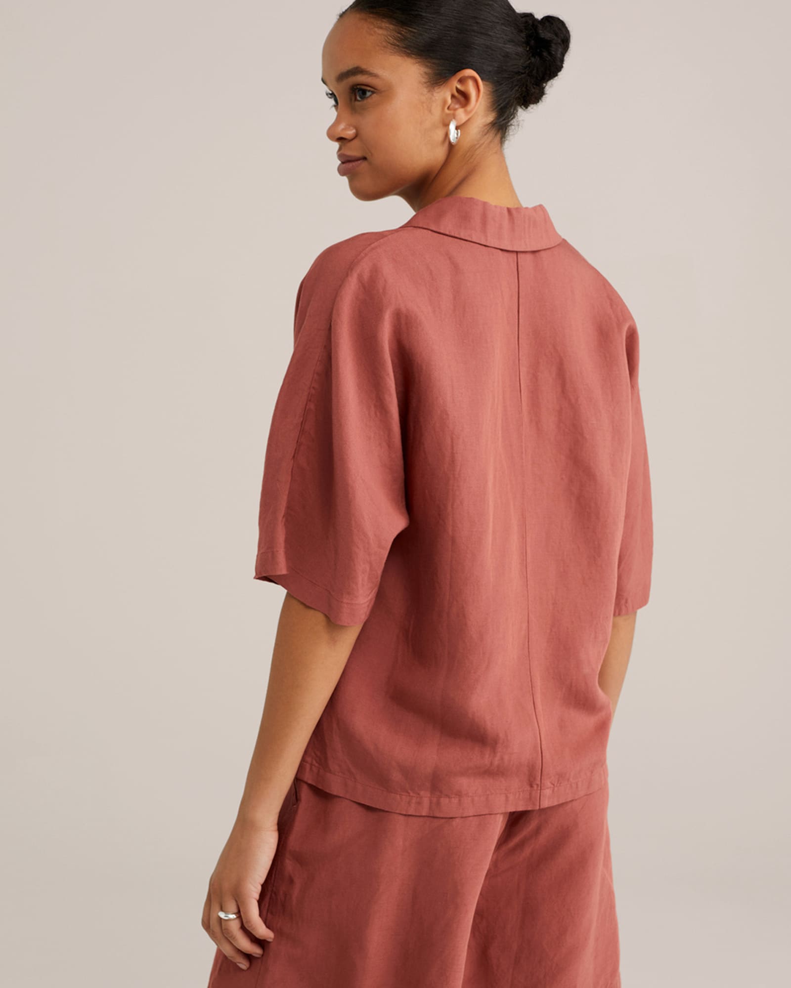 WE Fashion Blúz rozsdavörös termék 2. képe