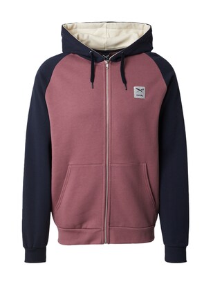 Iriedaily Sweatvest ‘De College 2’ Navy / Rosé