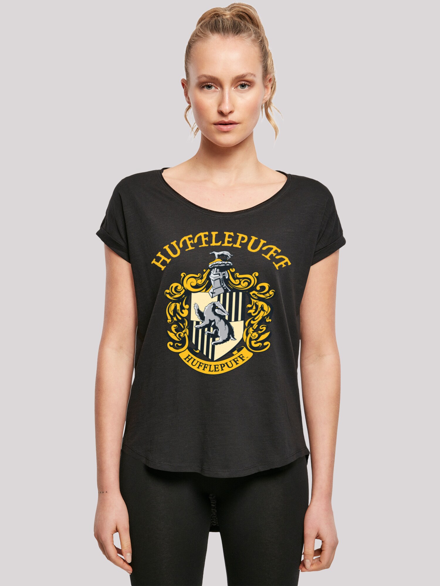 Thumbnail - T-Shirt 'Harry Potter Hufflepuff Crest'
