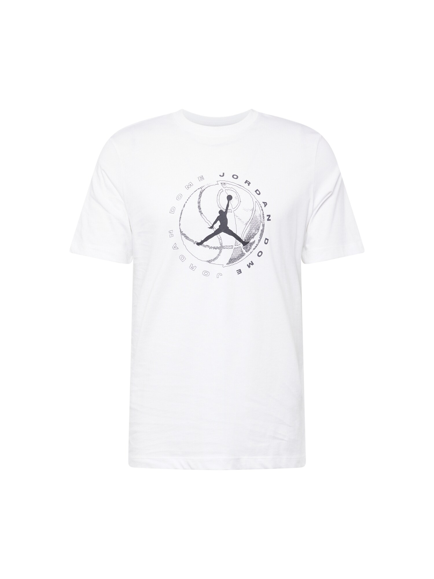 Jordan Функционална тениска  черно / бяло