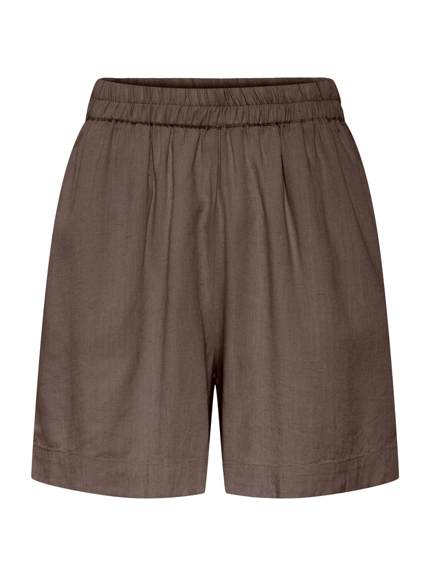 PIECES Pantaloni 'PCPia'  maro închis