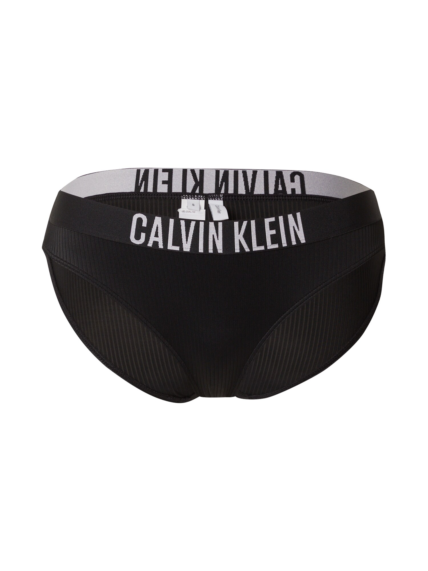 Calvin Klein Swimwear Slip costum de baie  negru / alb murdar