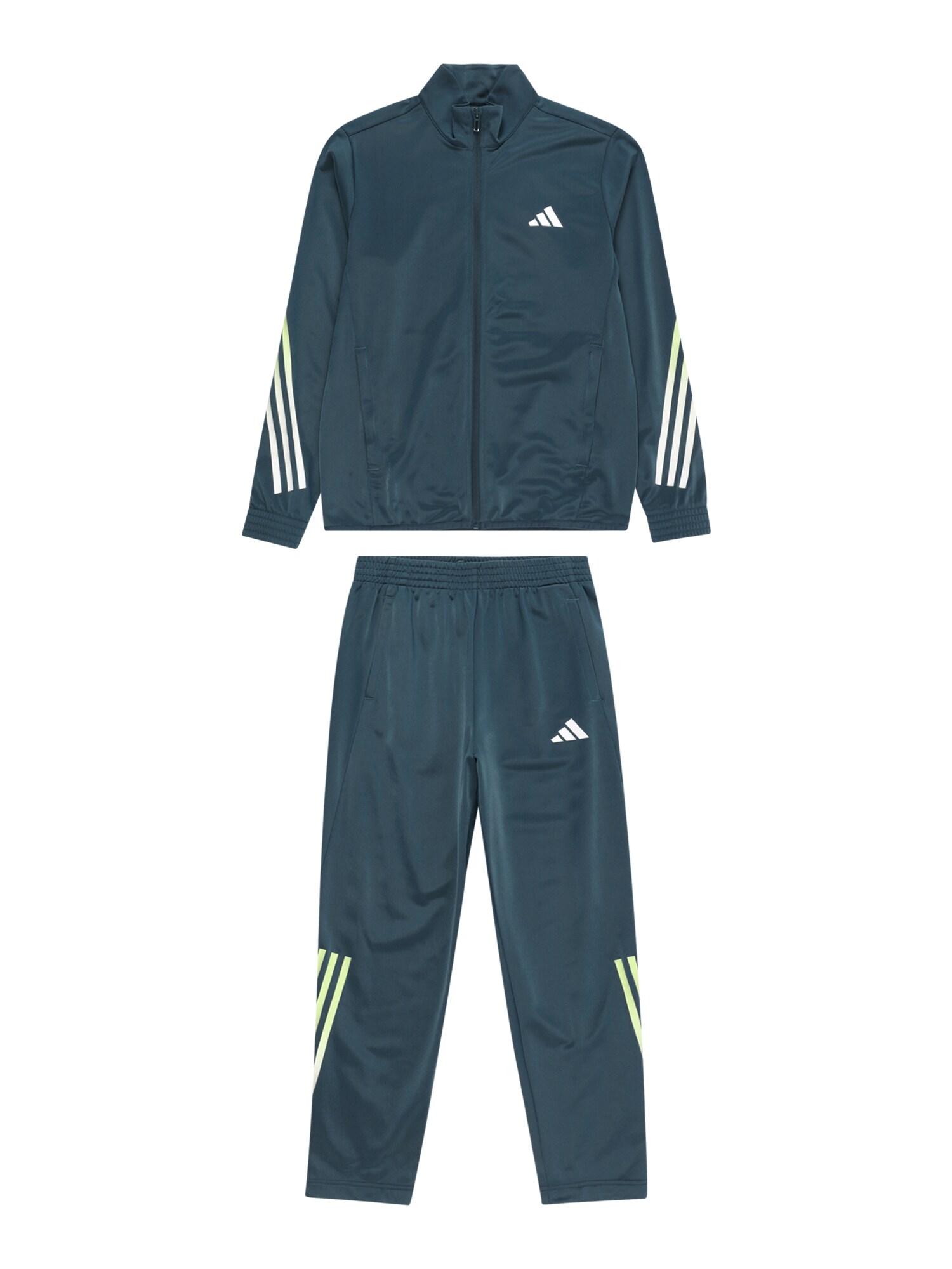 ADIDAS PERFORMANCE Tréningový komplet 'Icons'  petrolejová / biela