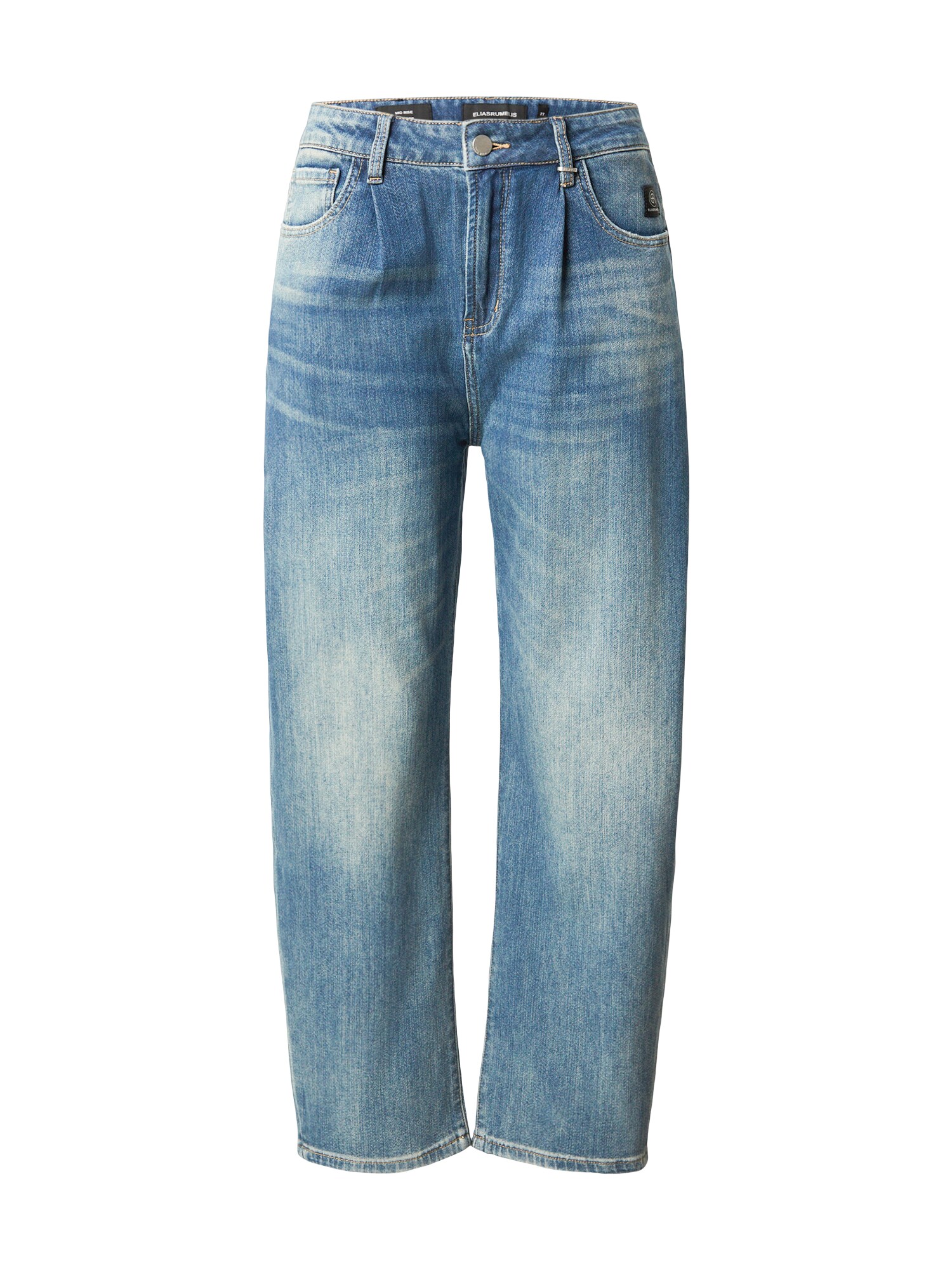 Elias Rumelis Plisované rifle 'Darcey'  modrá denim