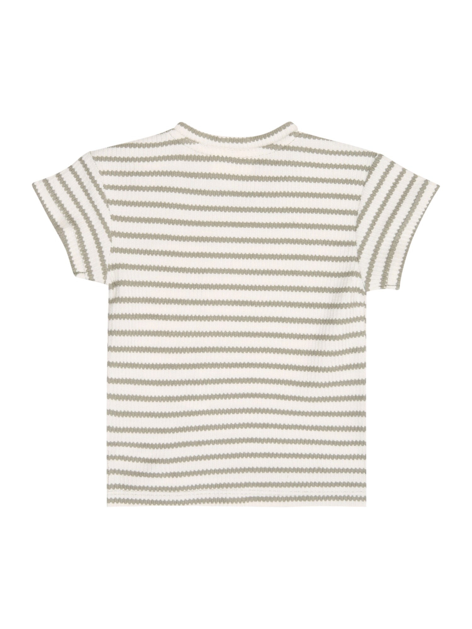 Lil'Atelier Póló 'NBMTadeo'  khaki / fehér termék 2. képe