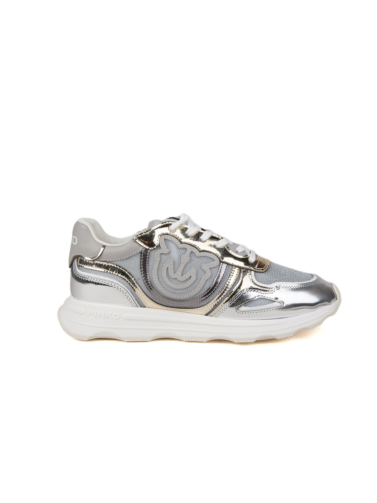 PINKO Zapatillas deportivas bajas 'Zoe 18A' plata – imagen 1