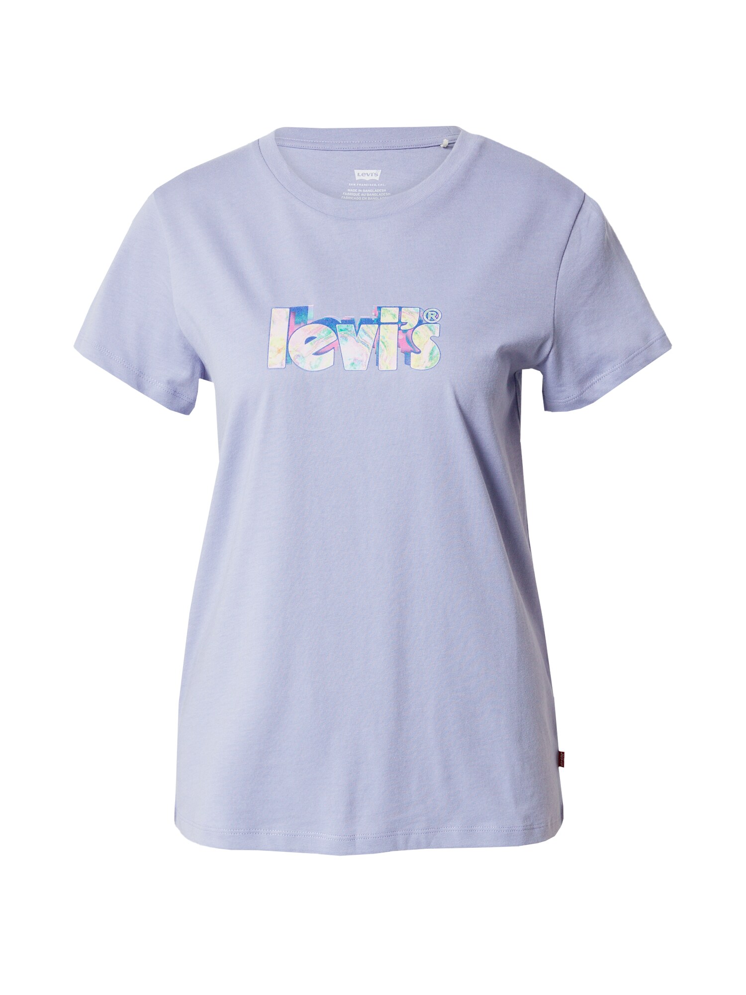 LEVI'S Тениска  синьо / зелено / люляк / бяло