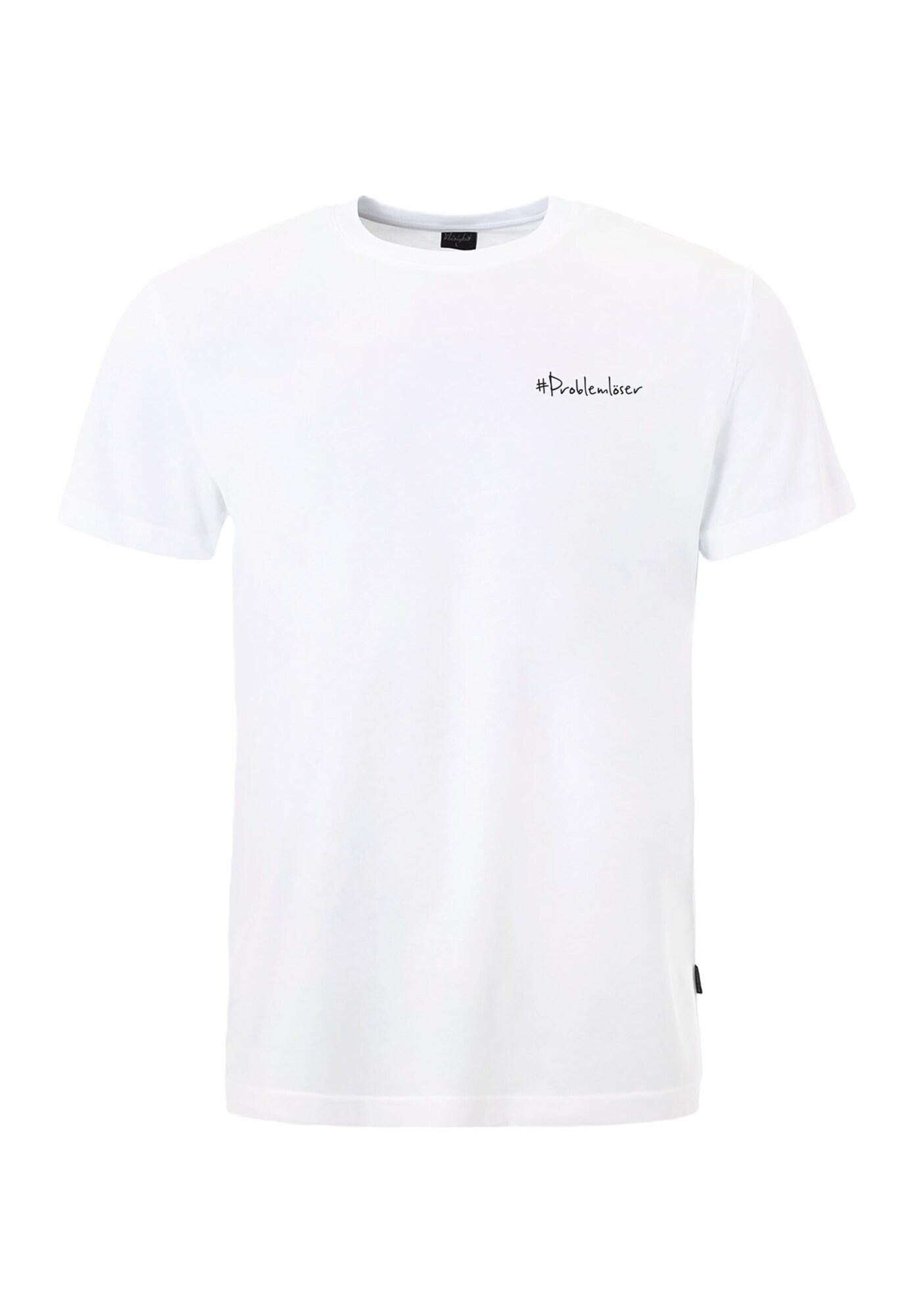 Kleinigkeit Camiseta 'Problemlöser'  negro / blanco