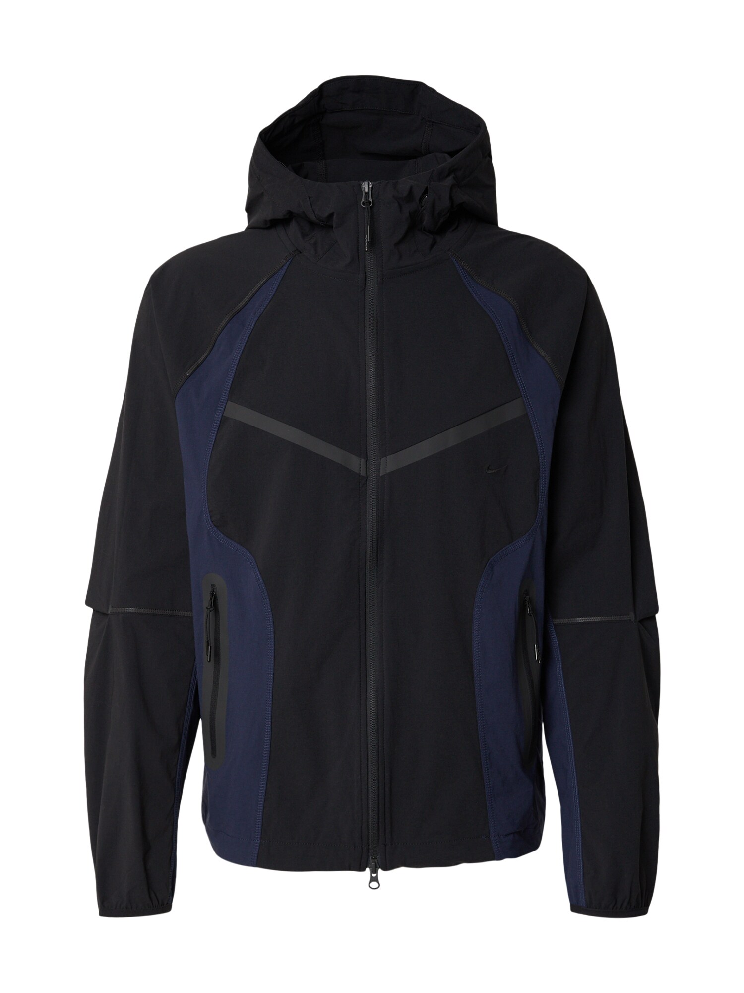 Nike Sportswear Geacă funcțională 'Windrunner'  albastru închis / gri / negru