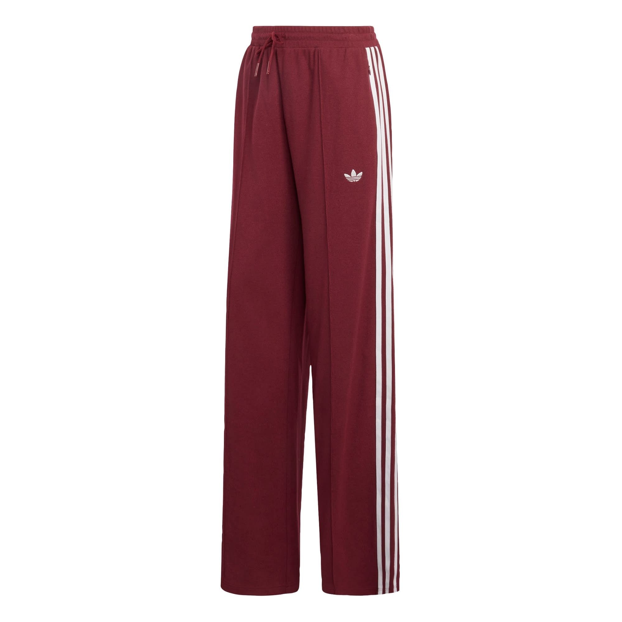 ADIDAS ORIGINALS Hlače tamno crvena / bijela