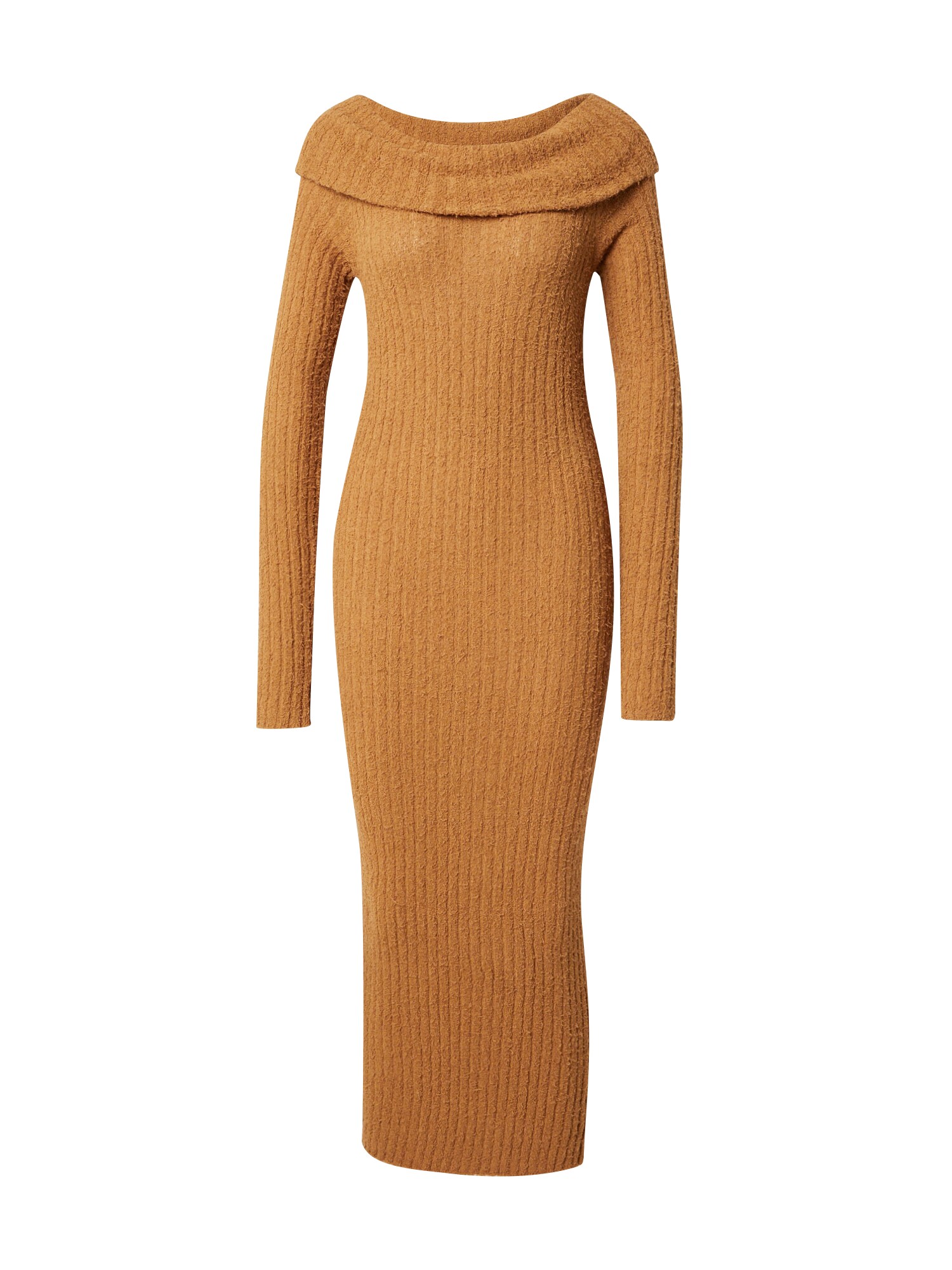Monki Vestido de punto camelo