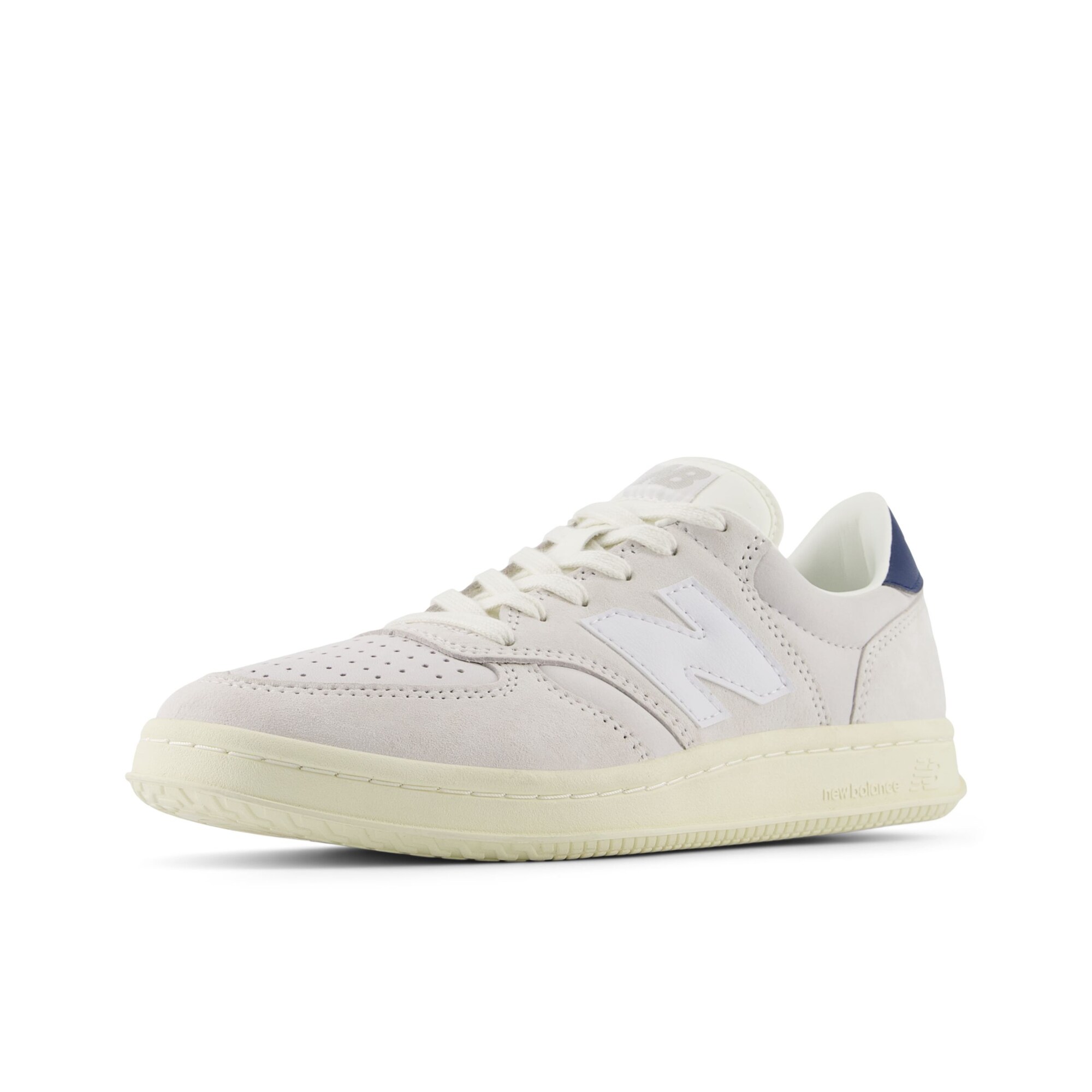 new balance Zapatillas deportivas bajas 'T500' beige claro / azul oscuro / blanco